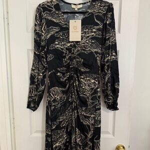 Las Surenas Tiger print dress NWT